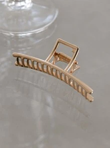 DAZY 實心髮卡，休閒款 - 玫瑰金 - 查看 5