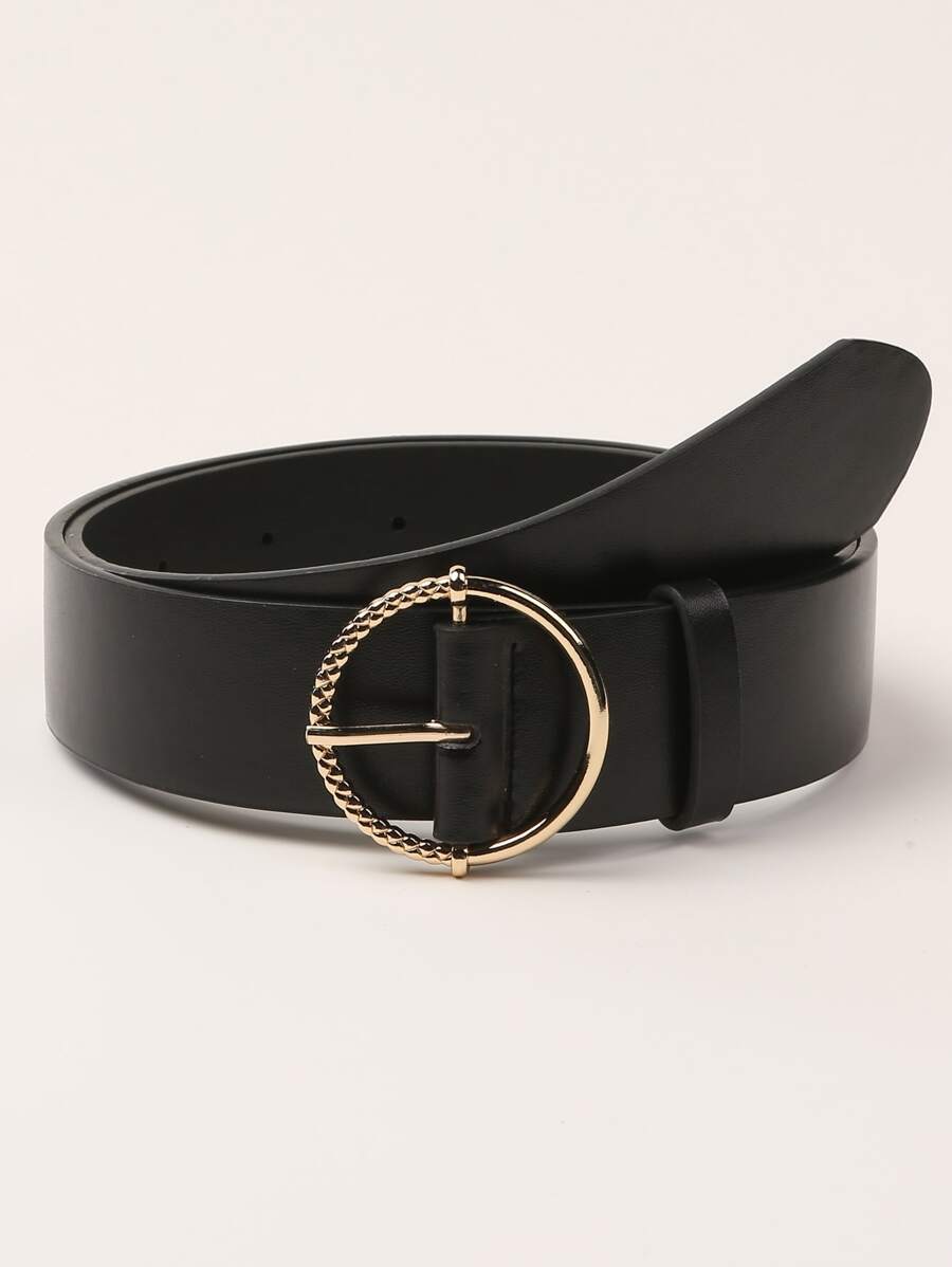 Cinturón con hebilla redonda, para verano, escuela, otoño, Halloween