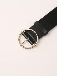 Cinturón con hebilla redonda, para verano, escuela, otoño, Halloween