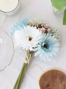 1束人造花束，情人节，礼物 - 彩色 - 查看 4