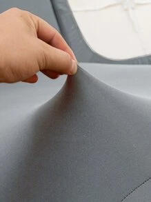 1入組素色沙發座墊套 - 淺灰色 - 查看 6