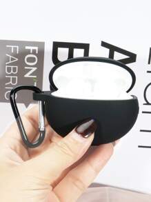 Funda de auriculares unicolor compatible con Huawei - Negro - Ver 1