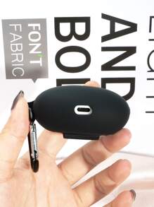 Funda de auriculares unicolor compatible con Huawei - Negro - Ver 3