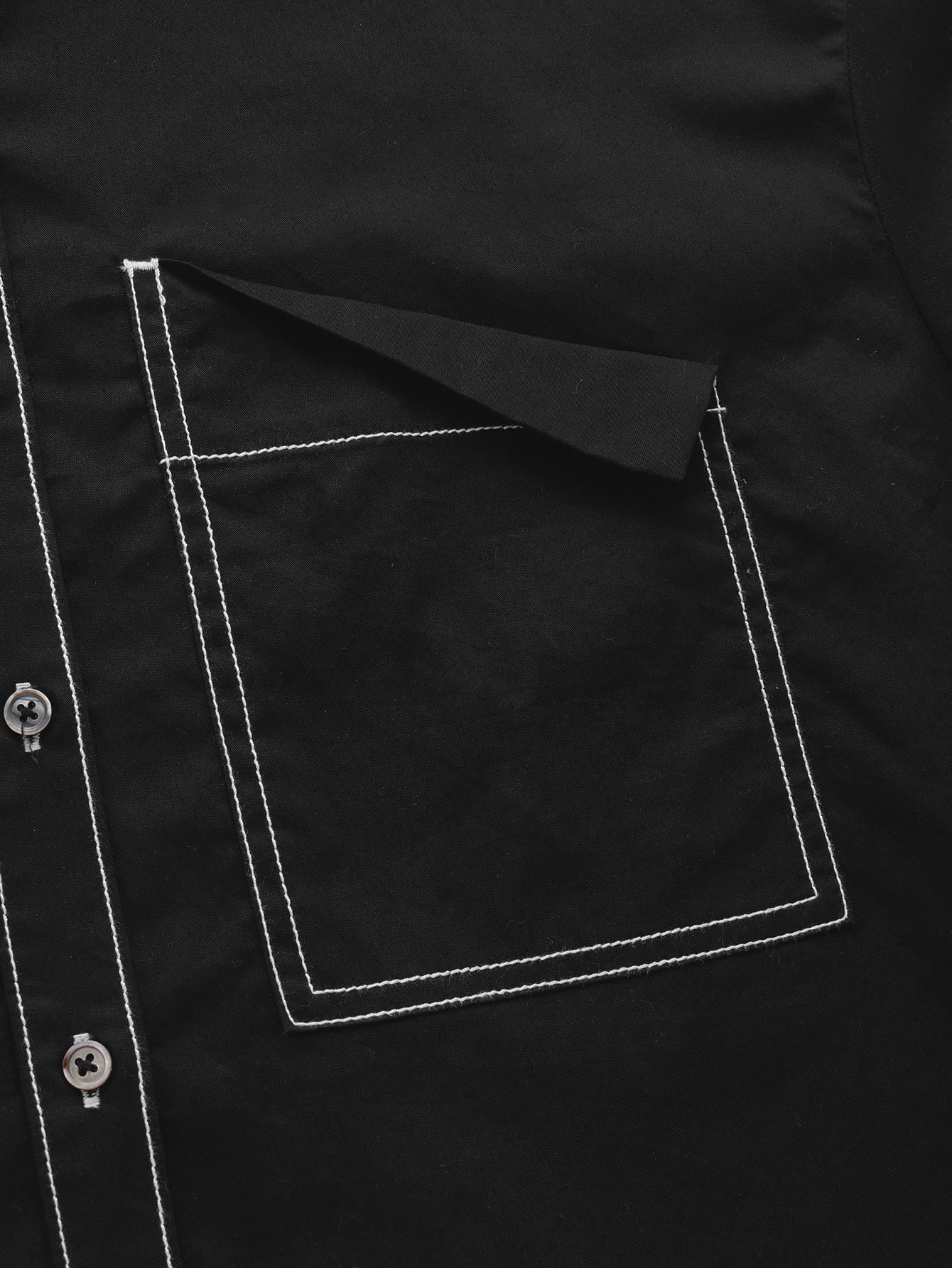 MOTF PREMIUM TOPSTITCH UTILITY SHIRT SHEIN USA