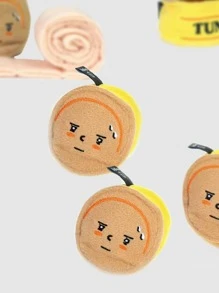 1 Piece Can Shape Dog Plush Sounding Food Hiding Toy Pet Sniffing Slow Food Toy Pet New Year Gift - Multicolor - View 4