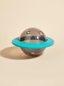 1入組飛碟設計寵物餐飲漏食玩具,狗狗對待球玩具,狗狗慢食器食品分配器,飛行盤狗狗球玩具 - 彩色 - 查看 1