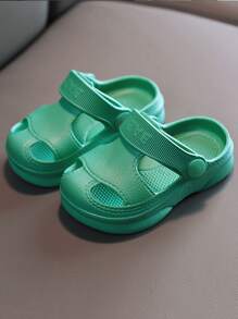 男孩鏤空洞洞鞋 - 青碧色 - 查看 1