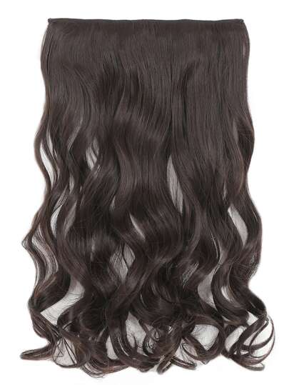 1個 カーリー ヘアエクステ