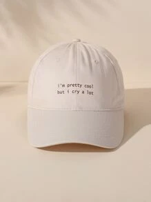 標語圖案棒球帽