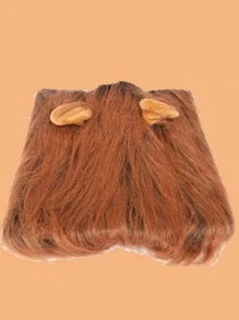 1pc Pet Headwear - Brown - View 3