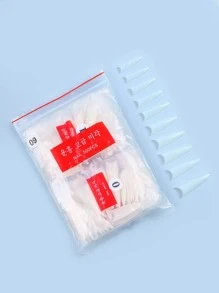 500 móng giả nối dài - Màu be - Xem 1