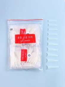 500 móng giả nối dài - Màu be - Xem 2