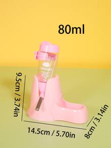 1入組三合一小型寵物飲水器和餵食器