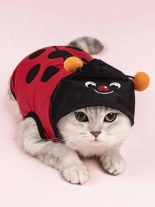 1pc Ladybug Design Pet Costume - Nhiều màu - Xem 1