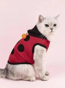 1pc Ladybug Design Pet Costume - Nhiều màu - Xem 3