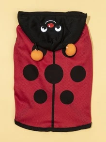 1pc Ladybug Design Pet Costume - Nhiều màu - Xem 4
