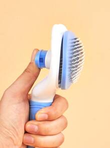 1入組寵物脫毛梳子,貓頭髮清潔,絨毛梳子,狗狗髮刷