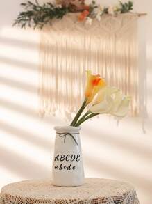 4 张黑白字母和数字贴纸，自粘数字符号贴纸，教室装饰贴纸，适用于工艺品、艺术品、邮箱、杯子、剪贴簿和笔记本，学校用品，返校 - 黑與白 - 查看 3