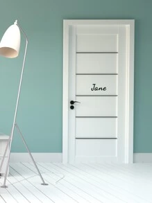 4 张黑白字母和数字贴纸，自粘数字符号贴纸，教室装饰贴纸，适用于工艺品、艺术品、邮箱、杯子、剪贴簿和笔记本，学校用品，返校 - 黑與白 - 查看 4