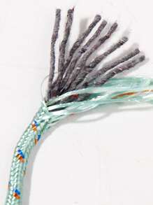 1入組隨機色衣服晾乾繩索