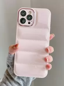 Solid Puffer Phone Case