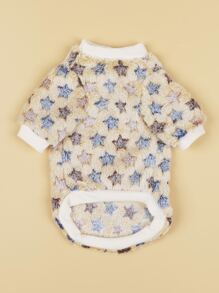 星星圖案寵物運動衫 - 彩色 - 查看 6