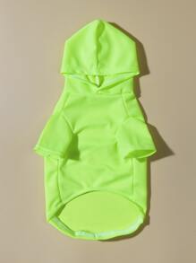 素色寵物連帽衫