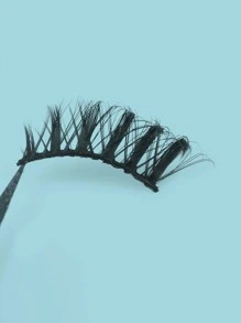 Himirell 5 对猫眼效果黑色带自然交叉浓密假睫毛，增大眼睛尺寸，非常适合日常化妆和约会条状睫毛，睫毛，睫毛，假睫毛 - 黑色 - 查看 6