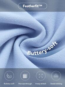 GLOWMODE Camiseta Contorneada Featherfit™ Con Bolsillo Lateral - Celeste - Ver 6