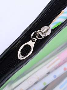 1 pieza Estuche transparente - Multicolor - Ver 4