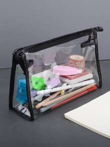 1 pieza Estuche transparente - Multicolor - Ver 6