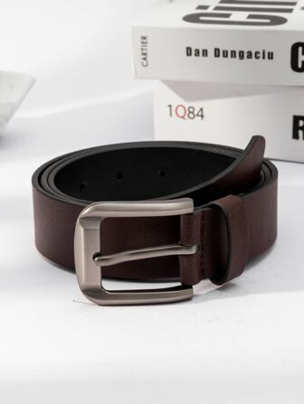 男士方形扣皮帶