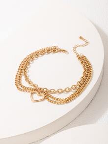 imoli 1 件可调节海星脚链（链长可定制） - 金黃色 - 查看 4