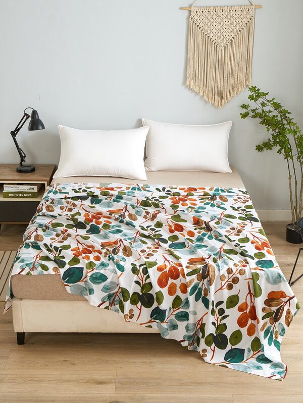 Branch Pattern Flat Sheet SHEIN USA