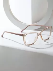 1pc Cat Eye Small Frame Everyday Casual Non-Prescription Glasses