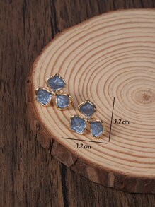 3 piezas Set joya con diseño de flor - Multicolor - Ver 3