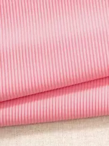 SHEIN Unity Slogan Graphic Contrast Trim Bodysuit - Baby Pink - View 3