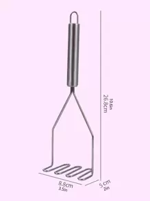 1pc Potato Presser, Stainless Steel Potato Masher, For Kitchen