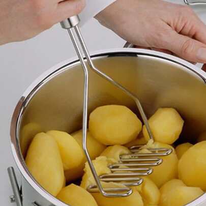 1入組不銹鋼土豆搗碎器
