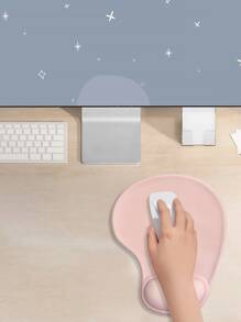 1 alfombrilla de ratón normal, alfombrilla de ratón de escritorio - Rosa - Ver 2