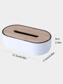 1 Hộp Bảo Quản Mô Hình Bầu Dục, Bắc Âu PP Để Bàn Mô Hộp Bảo Quản Cho Hộ Gia Đình - Nhiều màu - Xem 2