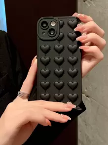 3D Heart Phone Case