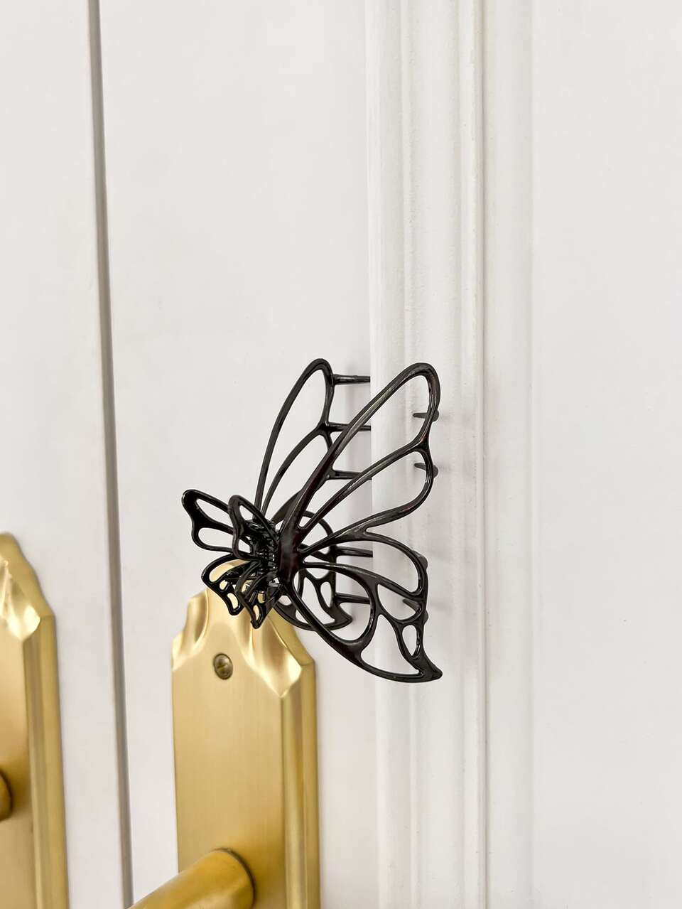 Hollow Out Butterfly Design Hair Claw Street Claw Clips Hair Clips Hair Jaw Clip Hair Clamps Hair Clutch Hair Catcher Clip