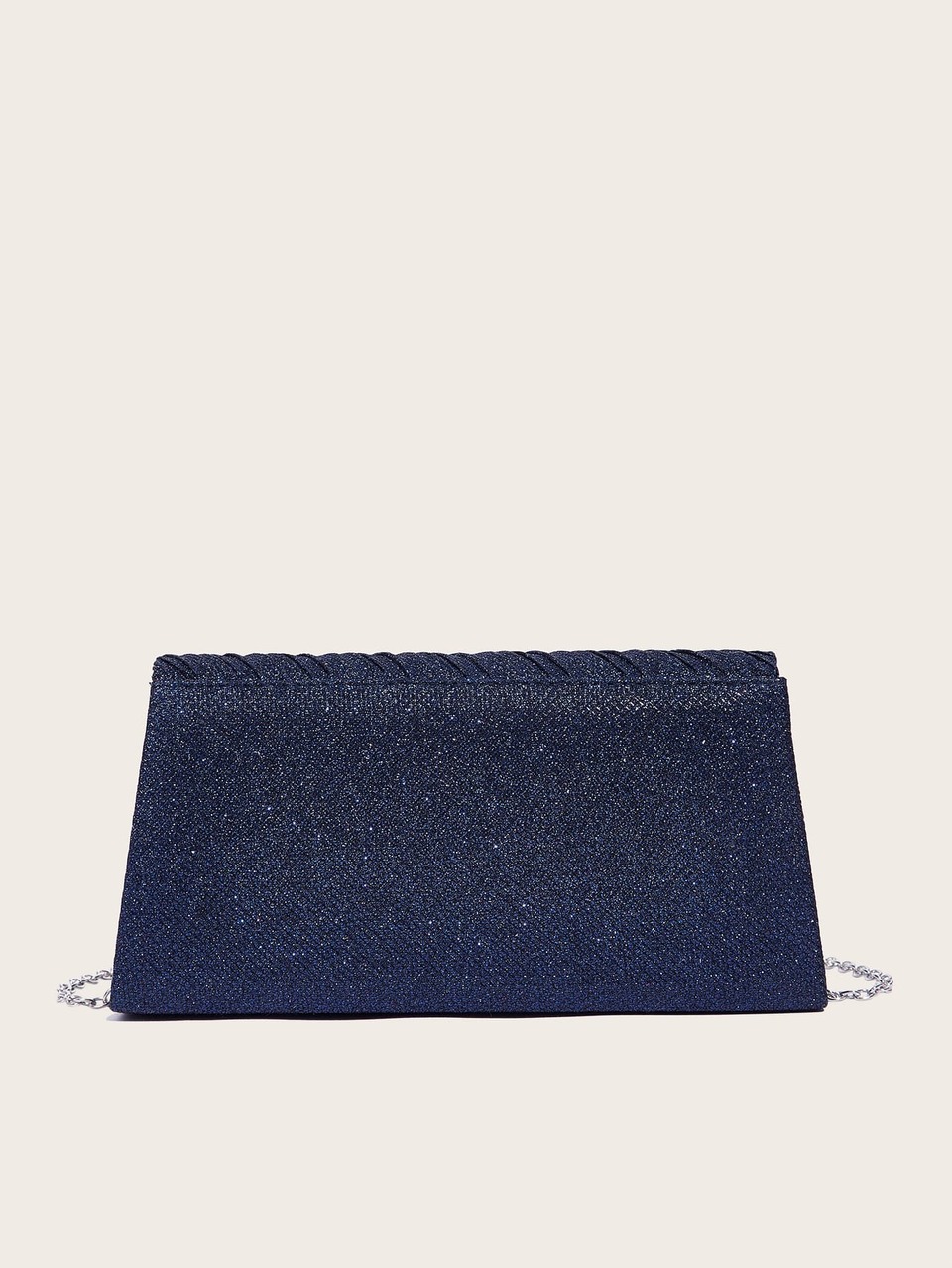 Glamorous, Elegant, Exquisite, Quiet Luxury Sequin, Stylish, Luxury, Shiny Pleated Detail Flap Chain Glitter Square Bag Evening Bag, Dinner Bag For Party Girl, Woman, Bride Perfect For Party, Wedding, Prom, Dinner/Banquet