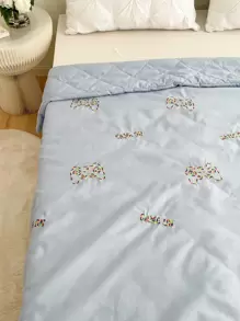 遊戲手柄刺繡床單 - 藍色 - 查看 5