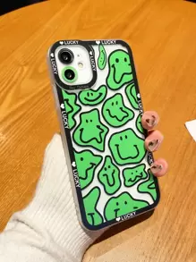 vỏ điện thoại mặt phim hoạt hình - màu xanh lá - Xem 1