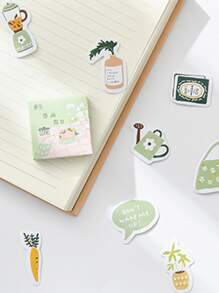 45pcs Mixed Pattern Random Sticker - Multicolor - View 3