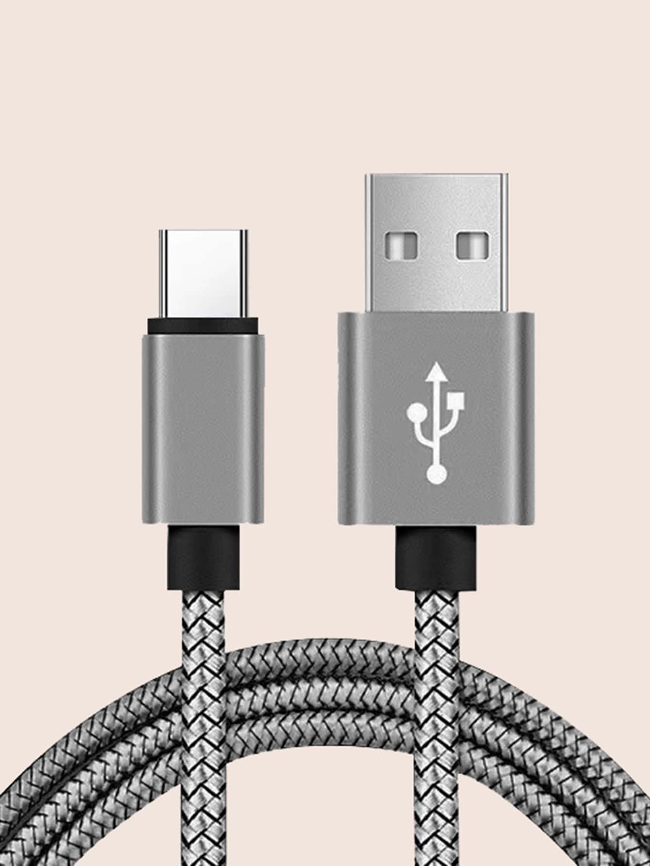 1入組編織數據線 - 灰色 - 查看 1