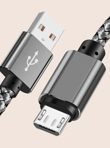 1入組編織數據線 - 灰色 - 查看 3