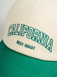 Gorra de béisbol para hombre con bordado de letra de estilo callejero - Multicolor - Ver 4